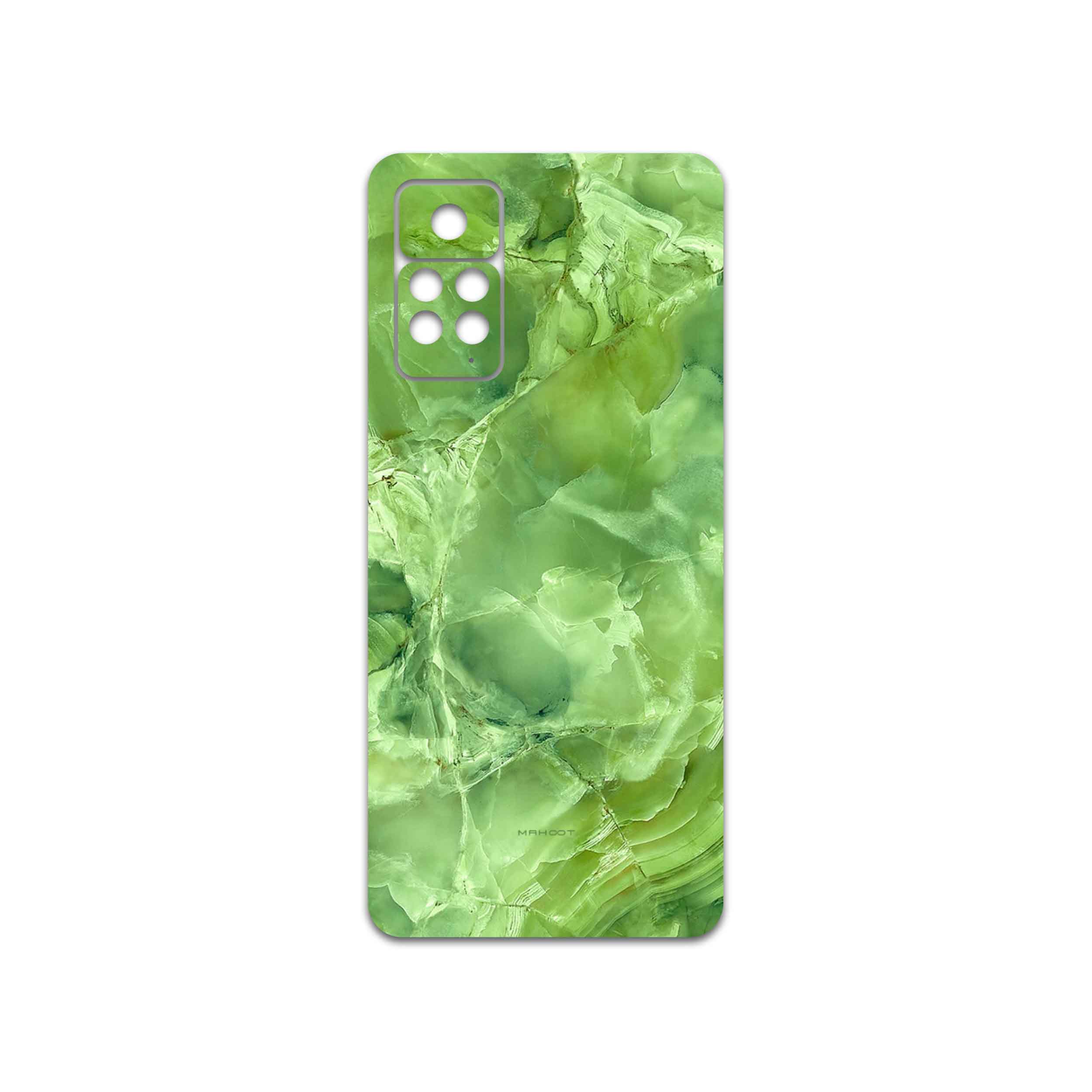 برچسب پوششی ماهوت مدل Green-Crystal-Marble مناسب برای گوشی موبایل شیائومی Redmi Note 11 Pro 5G