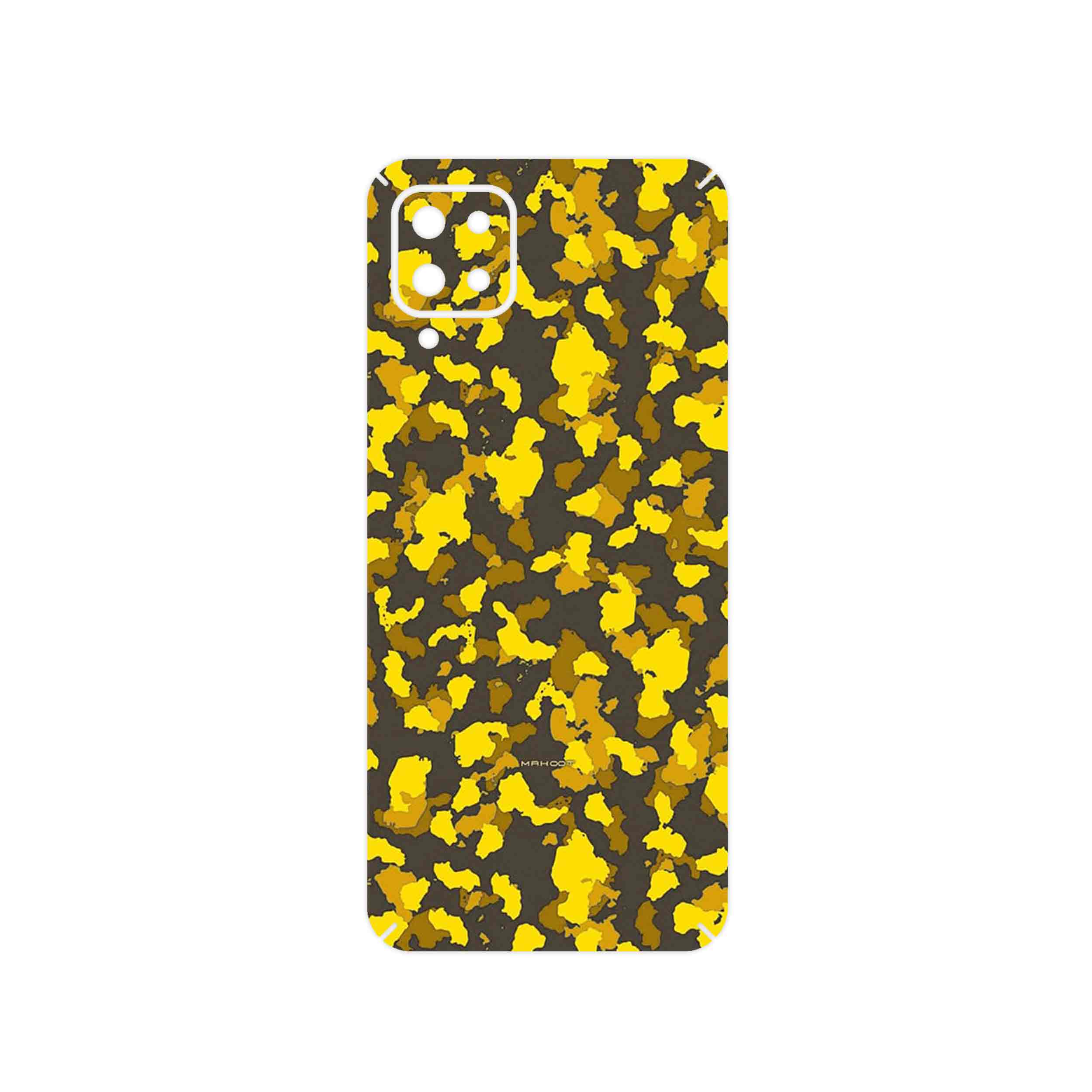 برچسب پوششی ماهوت مدل Yellow Infantry Army مناسب برای گوشی موبایل سامسونگ Galaxy A12 Nacho