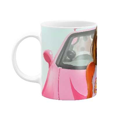 ماگ طرح دختر مدل mgp00630