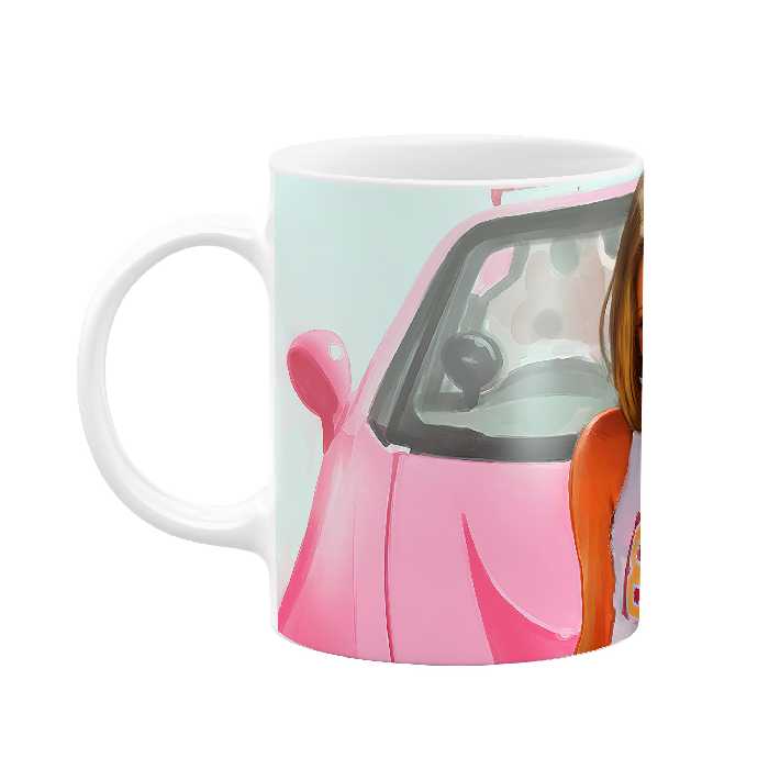 ماگ طرح دختر مدل mgp00630