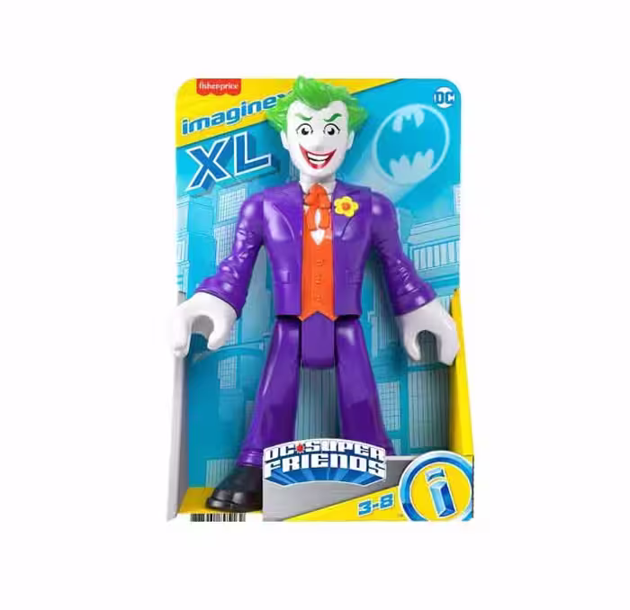 خرید اکشن فیگور جوکر IMAGINEXT DC SUPER FRIENDS JOKER XL با بهترین قیمت