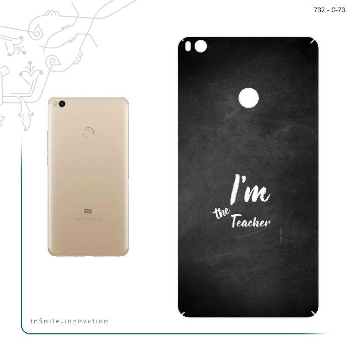 برچسب پوششی ماهوت مدل Teacher مناسب برای گوشی موبایل شیائومی Mi Max 2