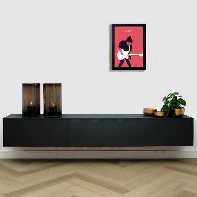 تابلو مدل تابلو مدل گروه موسیقی رادیوهد تام یورک radio head thom yorke creep B357