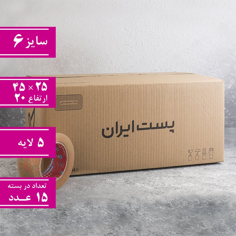 کارتن پستی شماره 6