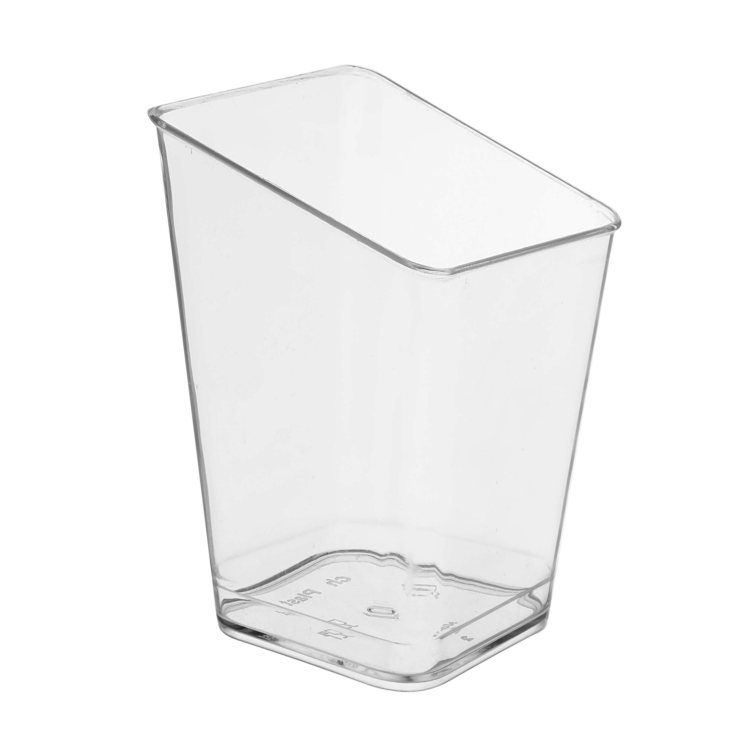 لیوان یکبار مصرف مدل چهار گوش کد modern بسته 10 عددی