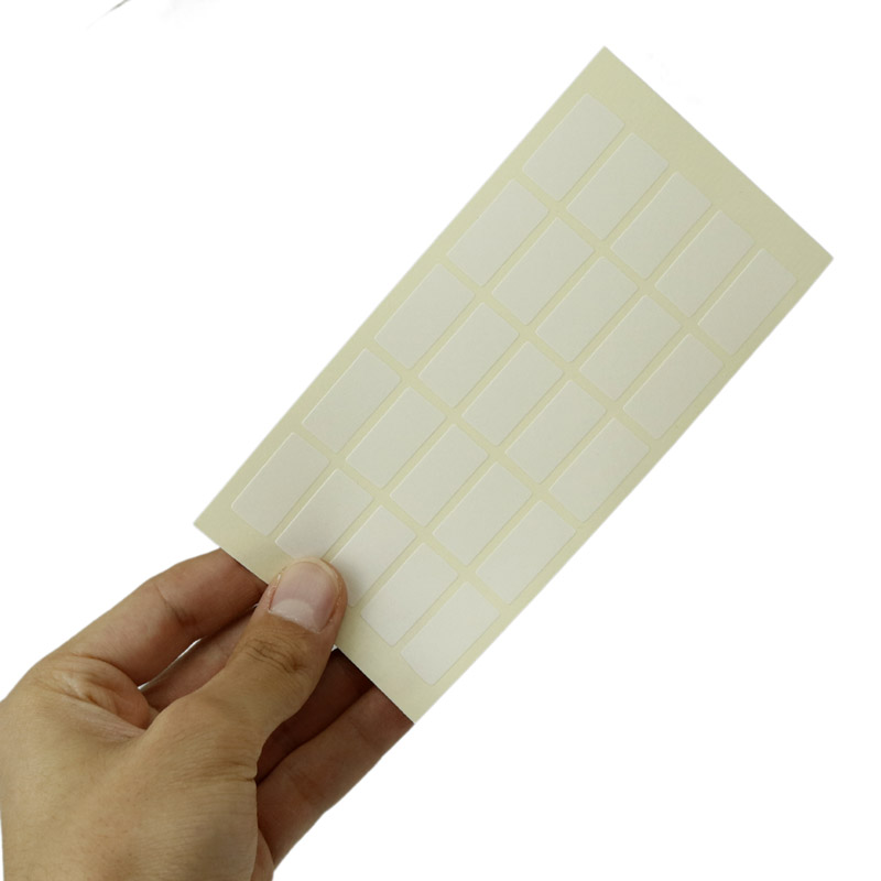 برچسب دور سفید 12*25 میلی متر بسته 2500 عددی