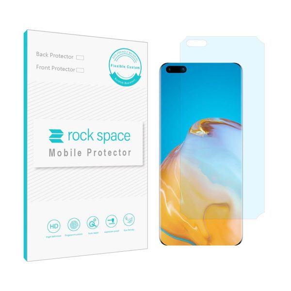 گلس هواوی P40 PRO مدل نانو هیدروژل آنتی بلو برند راک اسپیس کد S