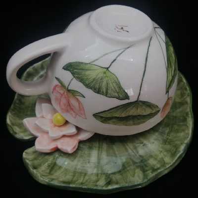  ست فنجان و نعلبکی سرامیکی هیوا مدل نیلوفر کد 10882510