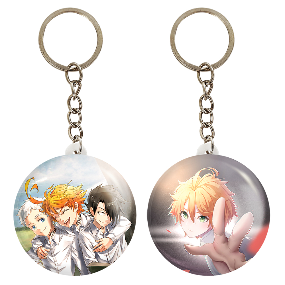 جاکلیدی خندالو مدل ری و اما و نورمن انیمه ناکجاآباد موعود کد 1271912724 مجموعه 2 عددی