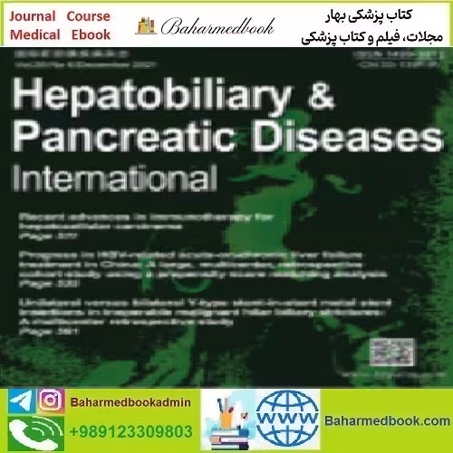 Hepatobiliary &amp; Pancreatic Diseases International Volume 20 Issu