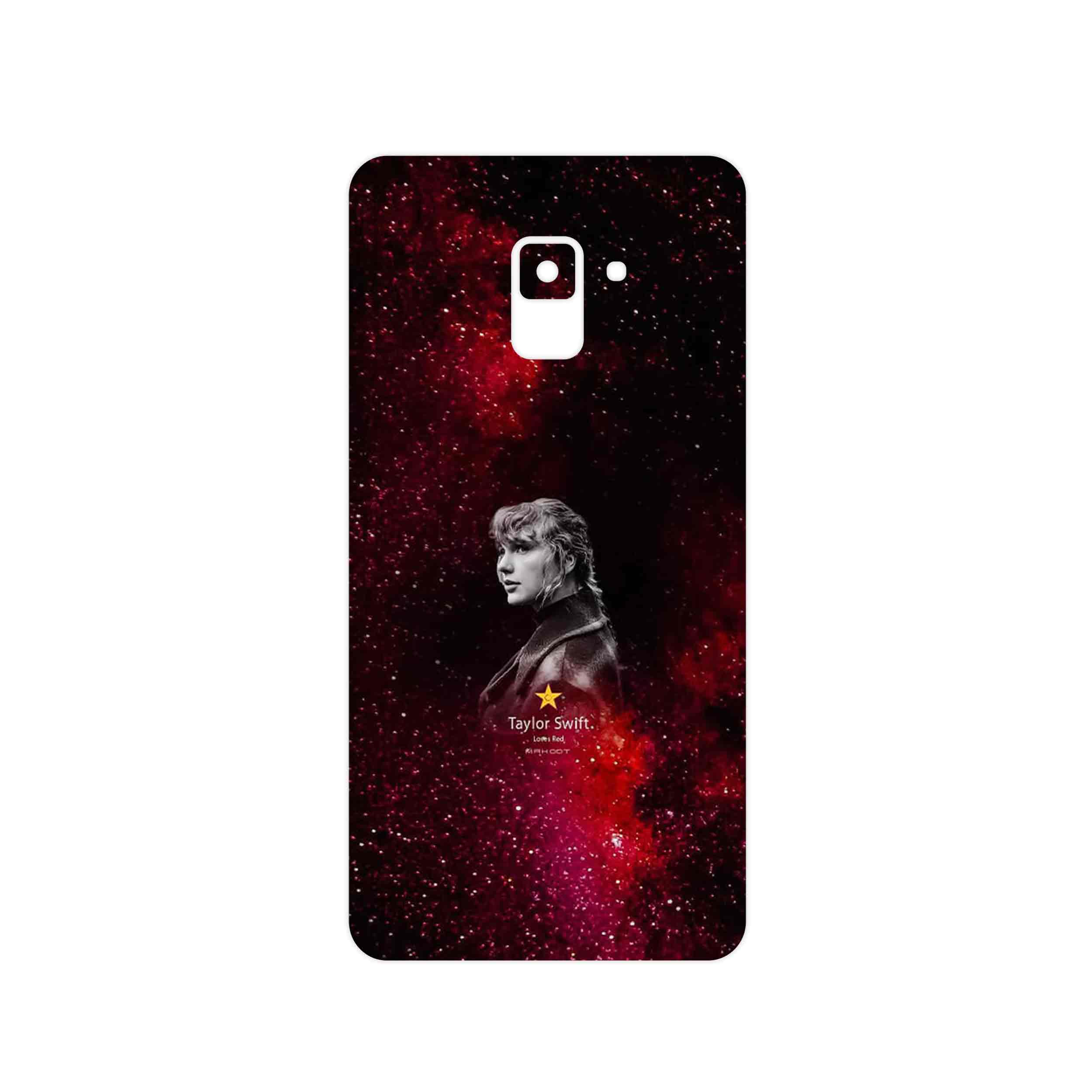 برچسب پوششی ماهوت مدل Taylor Swift مناسب برای گوشی موبایل سامسونگ Galaxy A8 Plus 2018