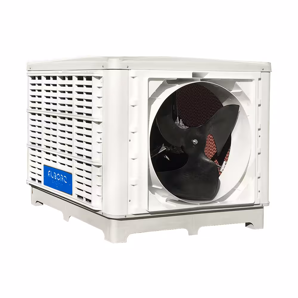کولر پلیمری سلولزی 15000 روبرو زن نیرو تهویه البرز مدل NTA-C3-150B-F