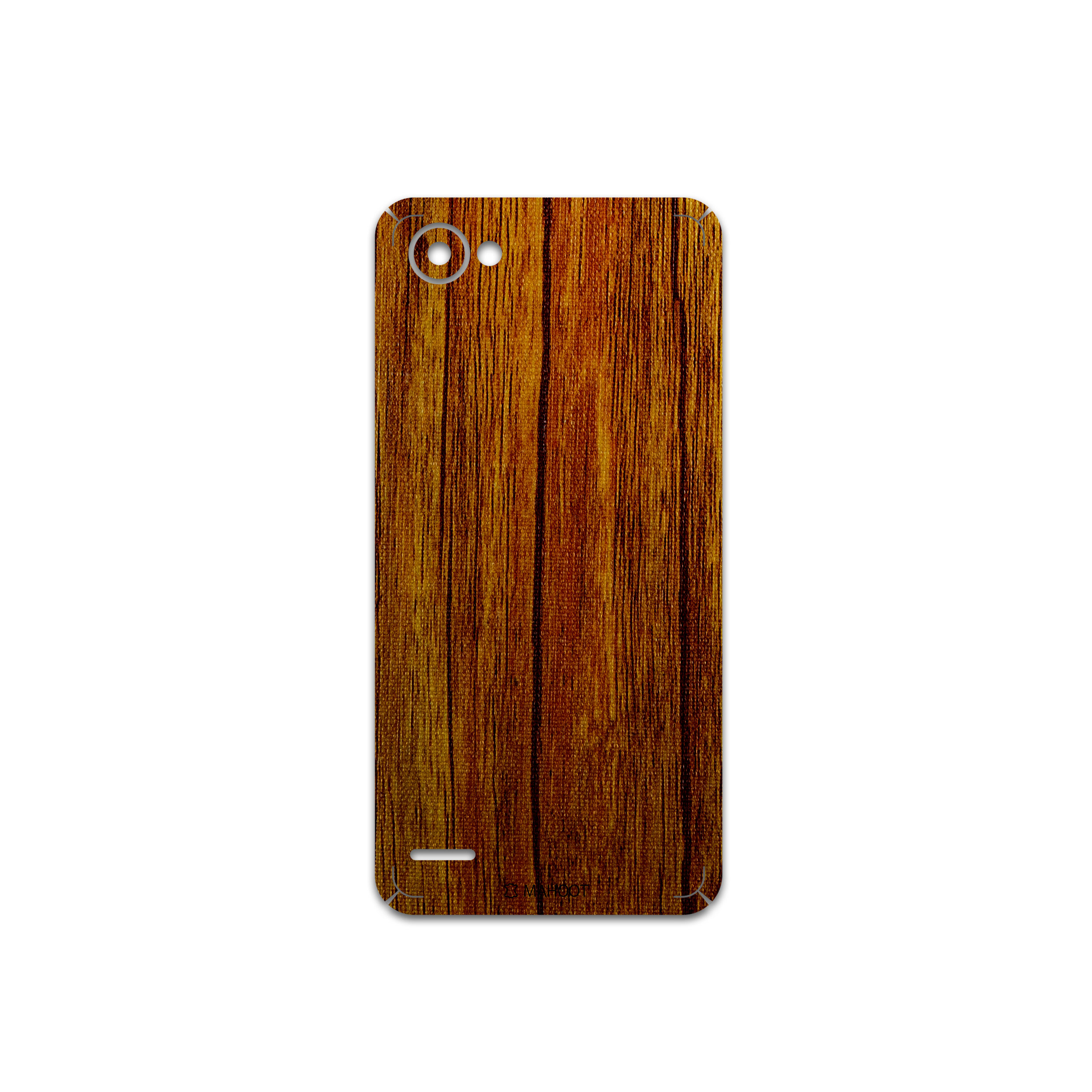 برچسب پوششی ماهوت مدل Orange-Wood مناسب برای گوشی موبایل ال جی Q6