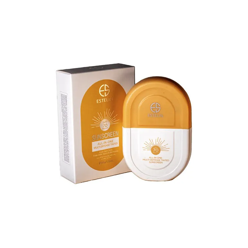 کرم ضد آفتاب رنگی روشن کننده استلین