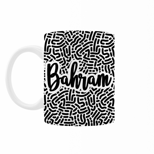 ماگ رژارت مدل اسم بهرام