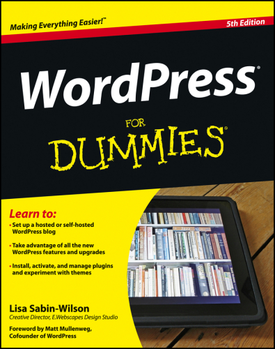 خرید و دانلود نسخه کامل کتاب WordPress for dummies