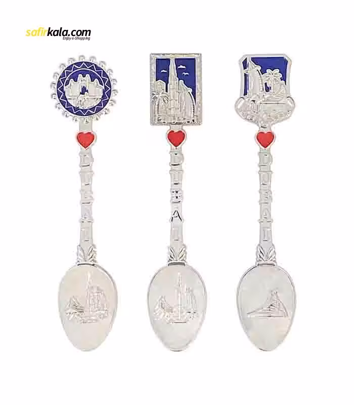 قاشق چایخوری مدل My Souvenir مجموعه 3 عددی
