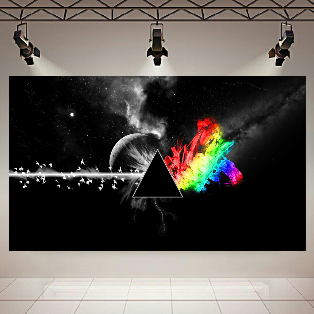 تابلو بوم طرح کهکشان مدل منشور کد AR250