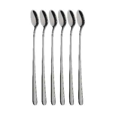 قاشق شربت خوری پاشا مدل جنوا بسته 6 عددی