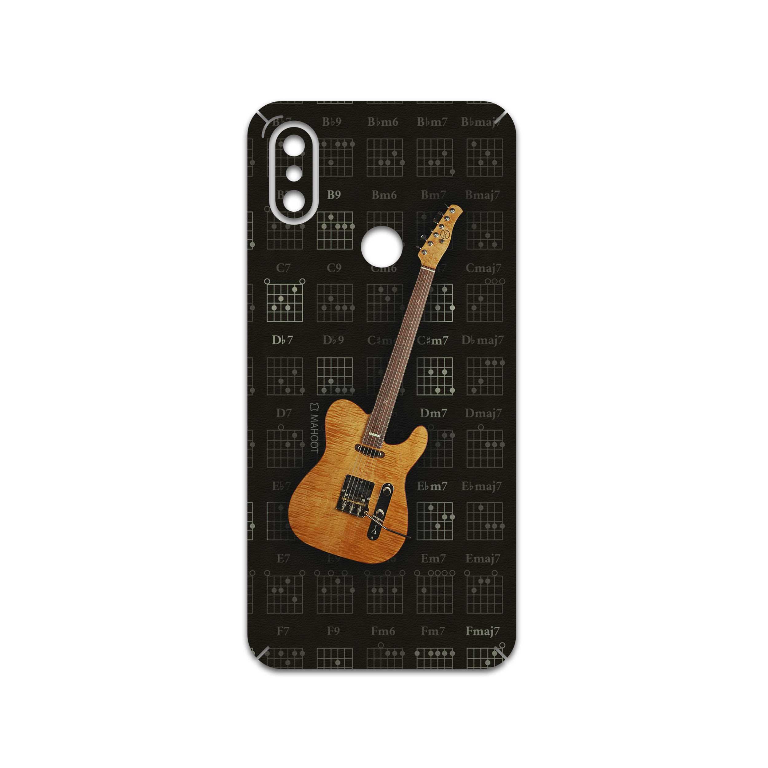 برچسب پوششی ماهوت مدل Guitar-Instrument مناسب برای گوشی موبایل شیائومی Mi A2