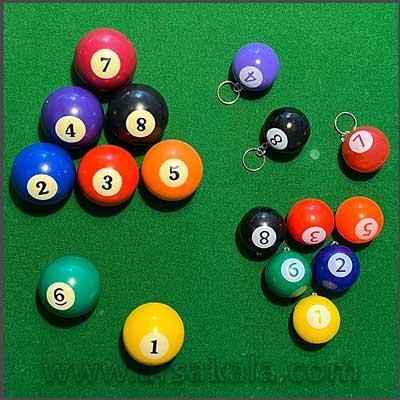 جاکلیدی طرح توپ بیلیارد