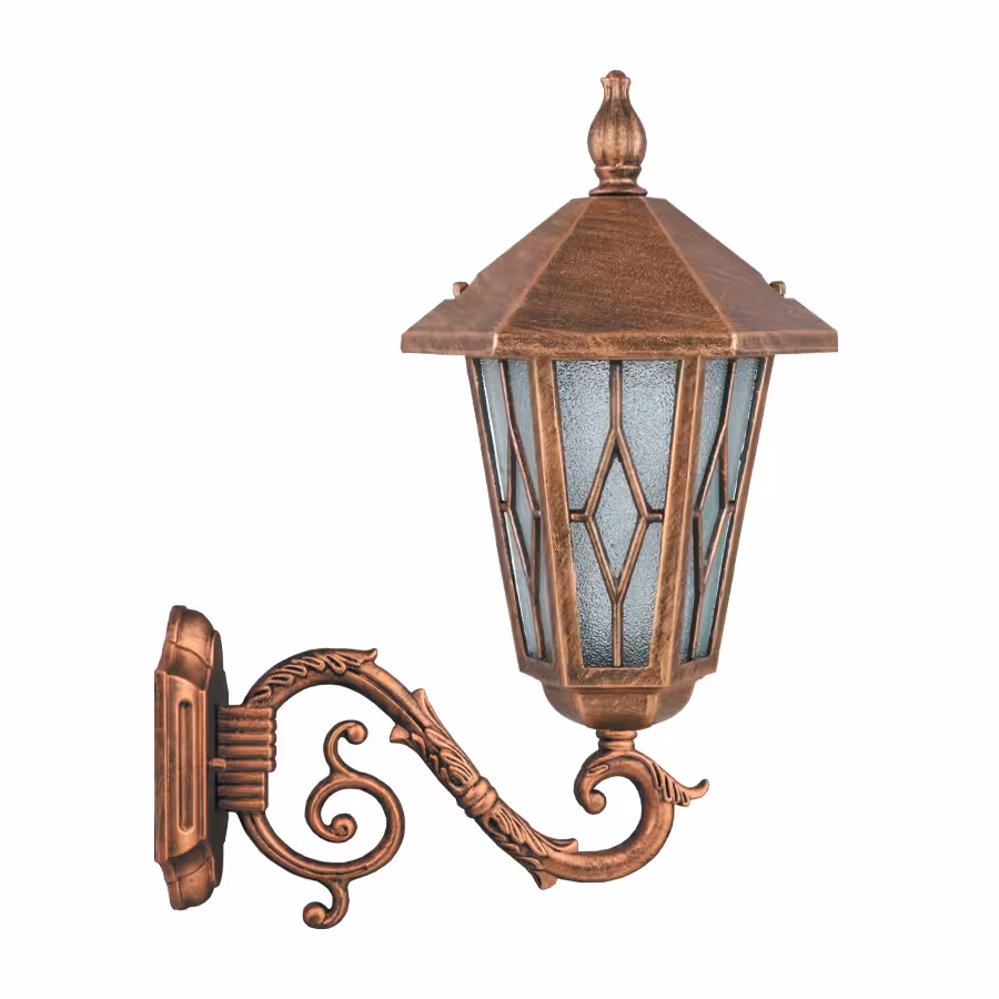 چراغ دیواری پارکی تکشیدفام مدل ویکتور کد 7602-16