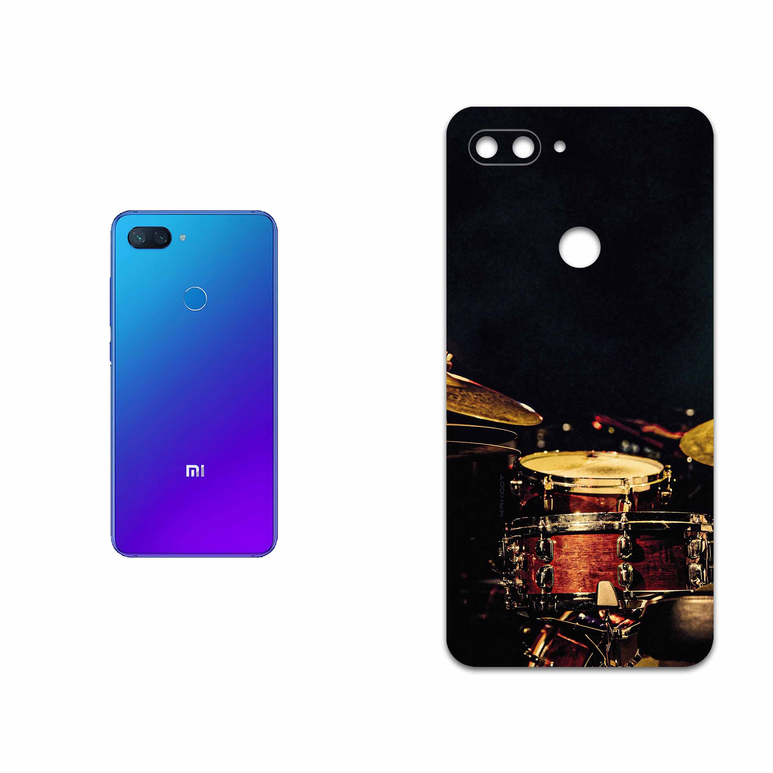 برچسب پوششی ماهوت مدل Drum Kit مناسب برای گوشی موبایل شیائومی Mi 8 Lite