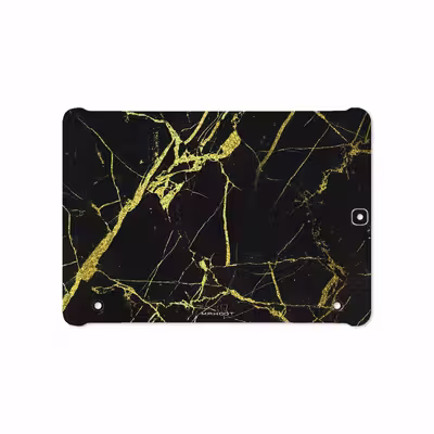 برچسب پوششی ماهوت مدل Graphite-Gold-Marble مناسب برای تبلت سامسونگ Galaxy Tab S2 9.7 2015 T815