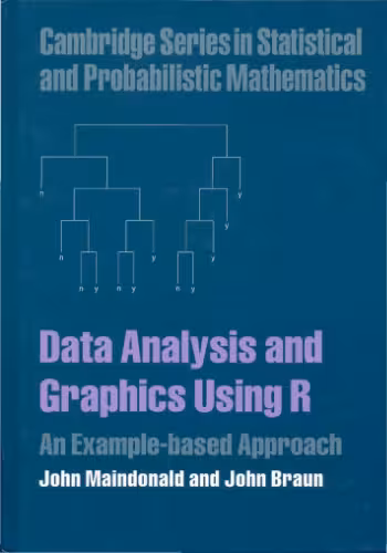 خرید و دانلود نسخه کامل کتاب Data Analysis and Graphics Using R -An Example Based Approach