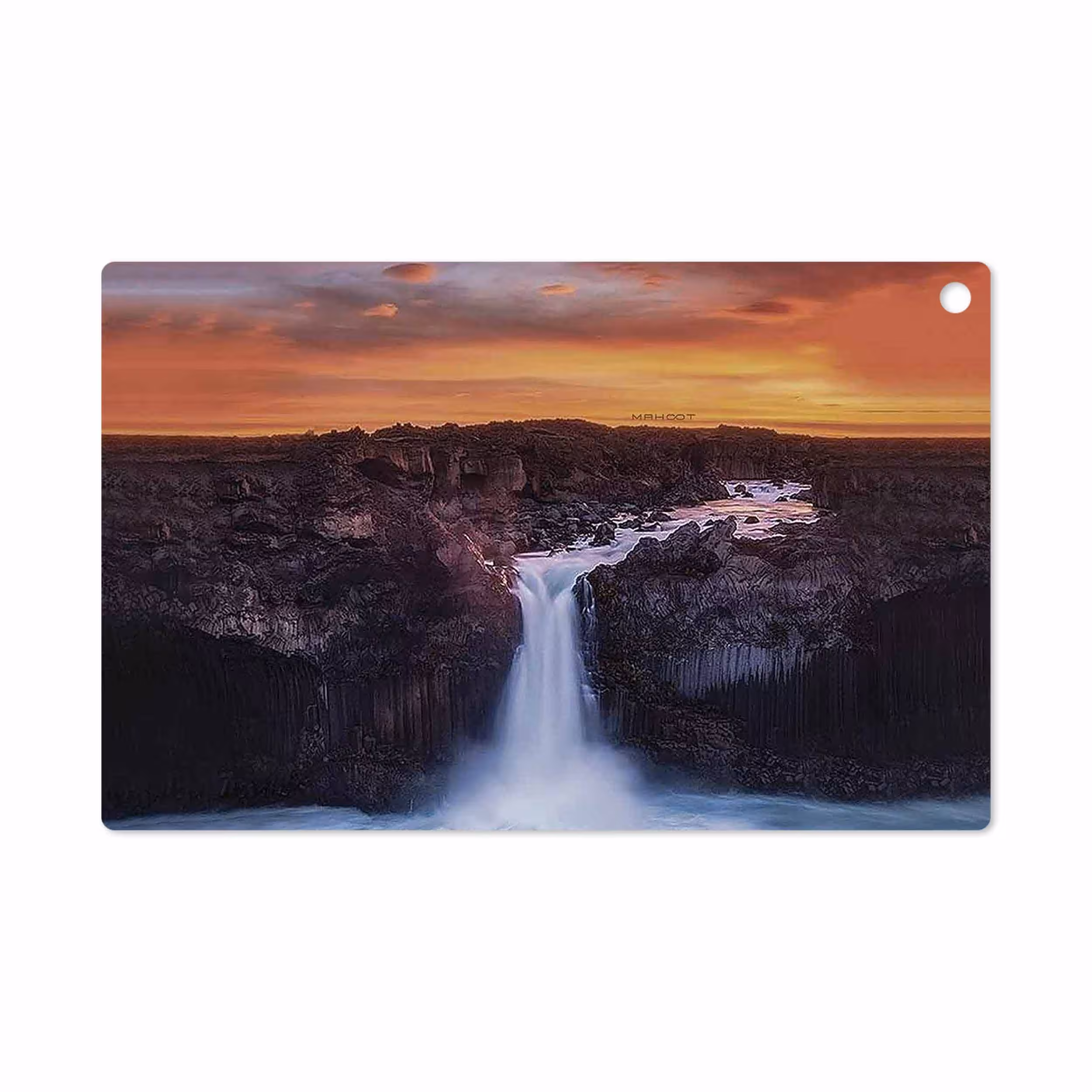 برچسب پوششی ماهوت مدل Waterfall مناسب برای تبلت سونی Xperia Z2 Tablet LTE 2014