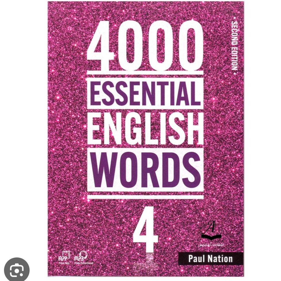 کتاب زبان  4000  شماره  4                                    essntial english words book 4