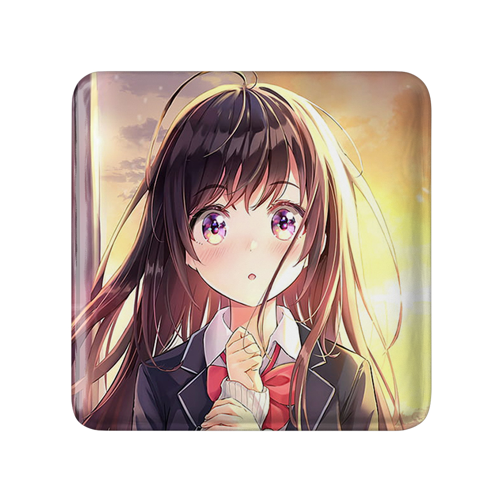 پیکسل خندالو مدل دختر انیمه ای کد 18056