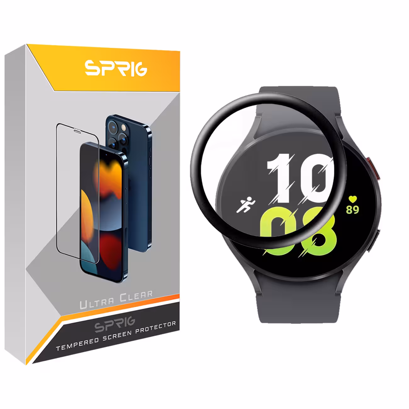 محافظ صفحه نمایش نانو اسپریگ مدل SPG مناسب برای ساعت هوشمند سامسونگ Galaxy Watch 5 44mm