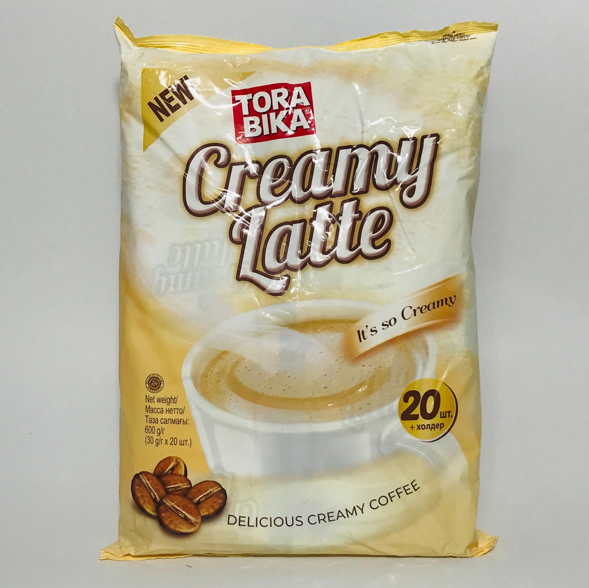 تورابیکا لاته شیر و خامه 20 عددی (اصل)