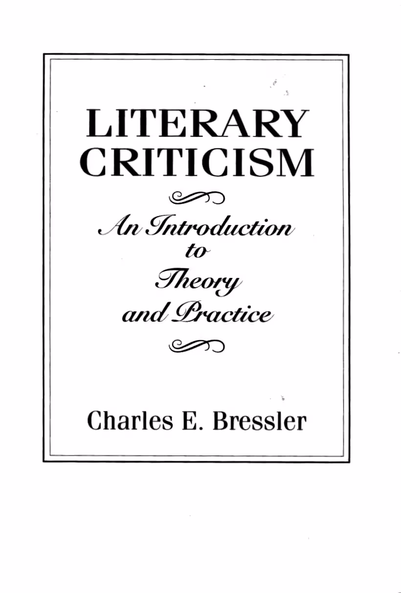 خرید و دانلود نسخه کامل کتاب Literary Criticism: An Introduction To Theory And Practice - PDF