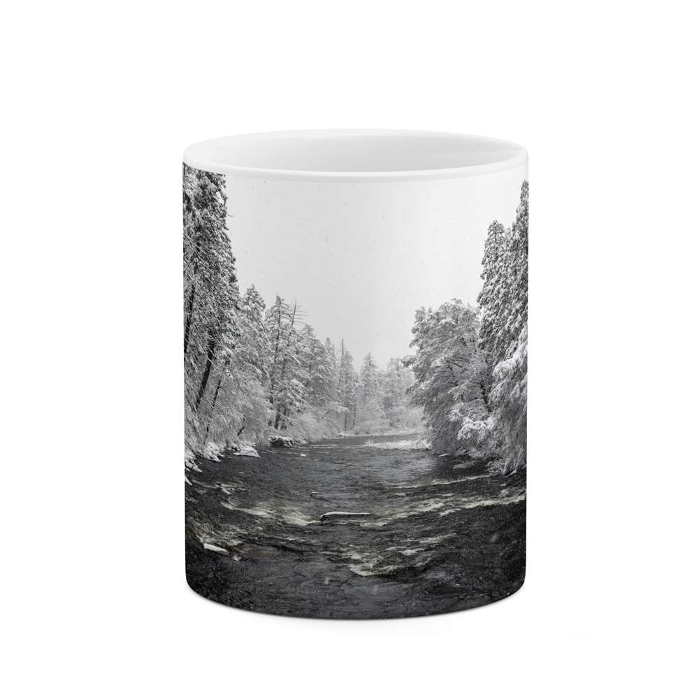 ماگ کاکتی طرح منظره برفی مدل mgs14924