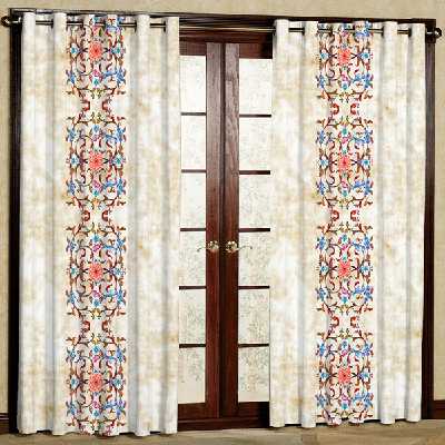 پرده مدل مخمل پانچی کد 7539 سایز 280x140 سانتی متر