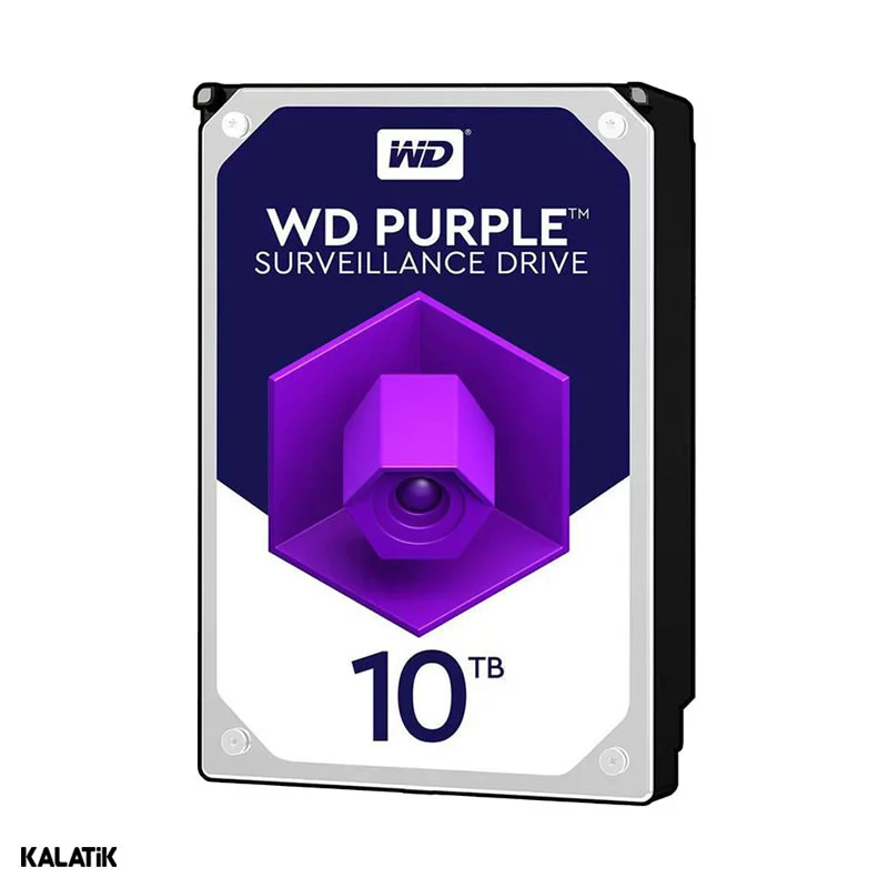 هارد دیسک اینترنال وسترن دیجیتال Purple ظرفیت 10 ترابایت