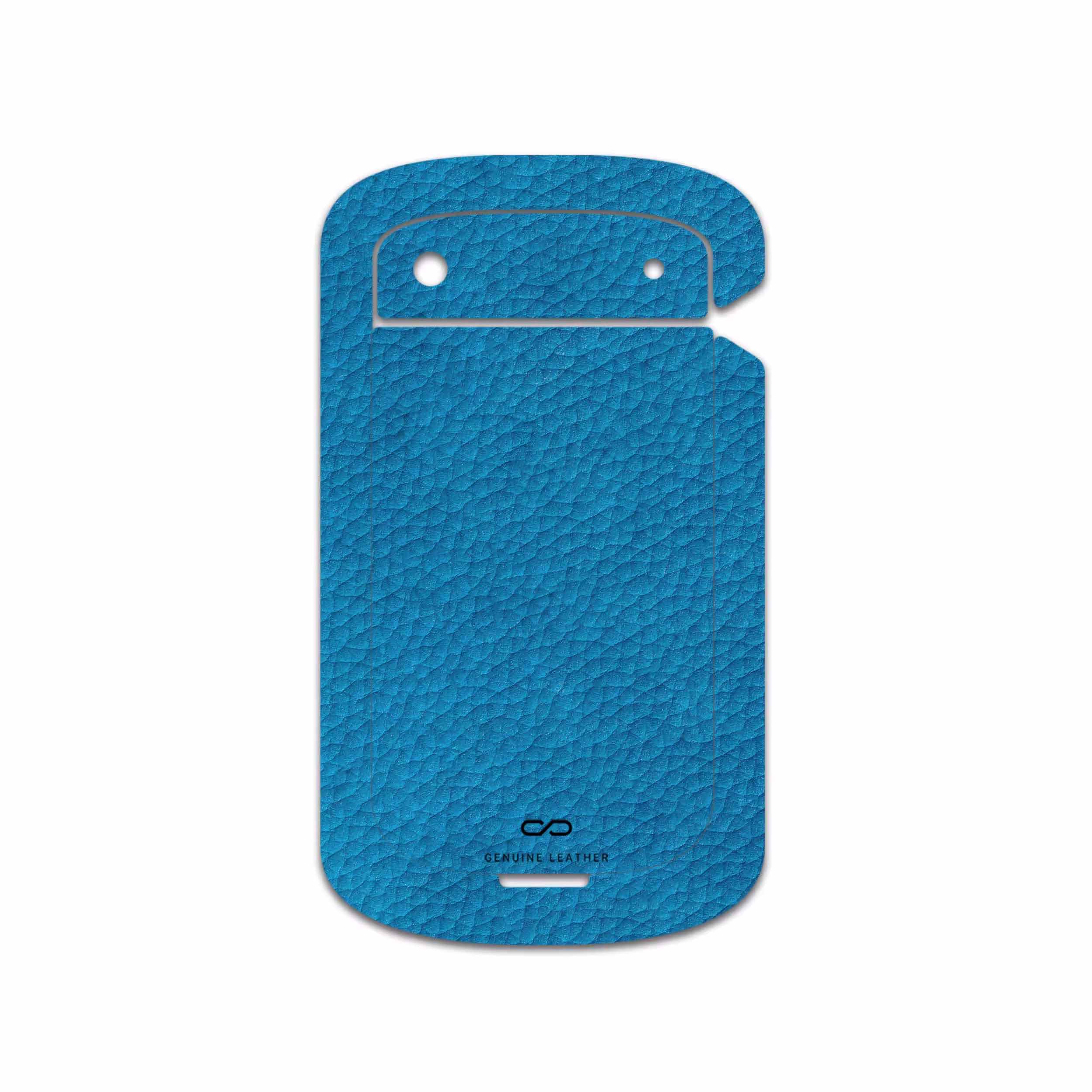 برچسب پوششی ماهوت مدل Blue-Leather مناسب برای گوشی موبایل بلک بری Bold Touch 9900