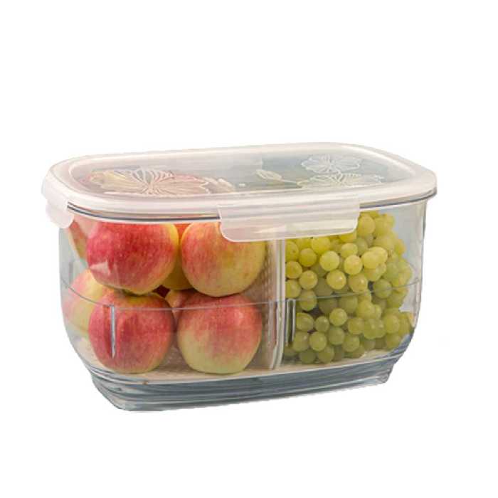 باکس سبزیجات مستطیل لیمون بزرگ