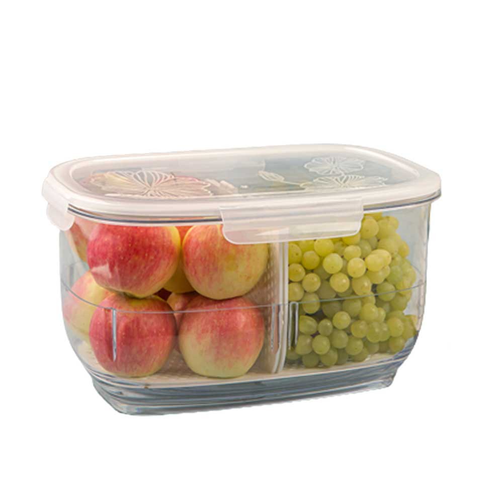 باکس سبزیجات مستطیل لیمون بزرگ