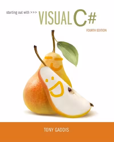 خرید و دانلود نسخه کامل کتاب Starting Out with Visual C#
