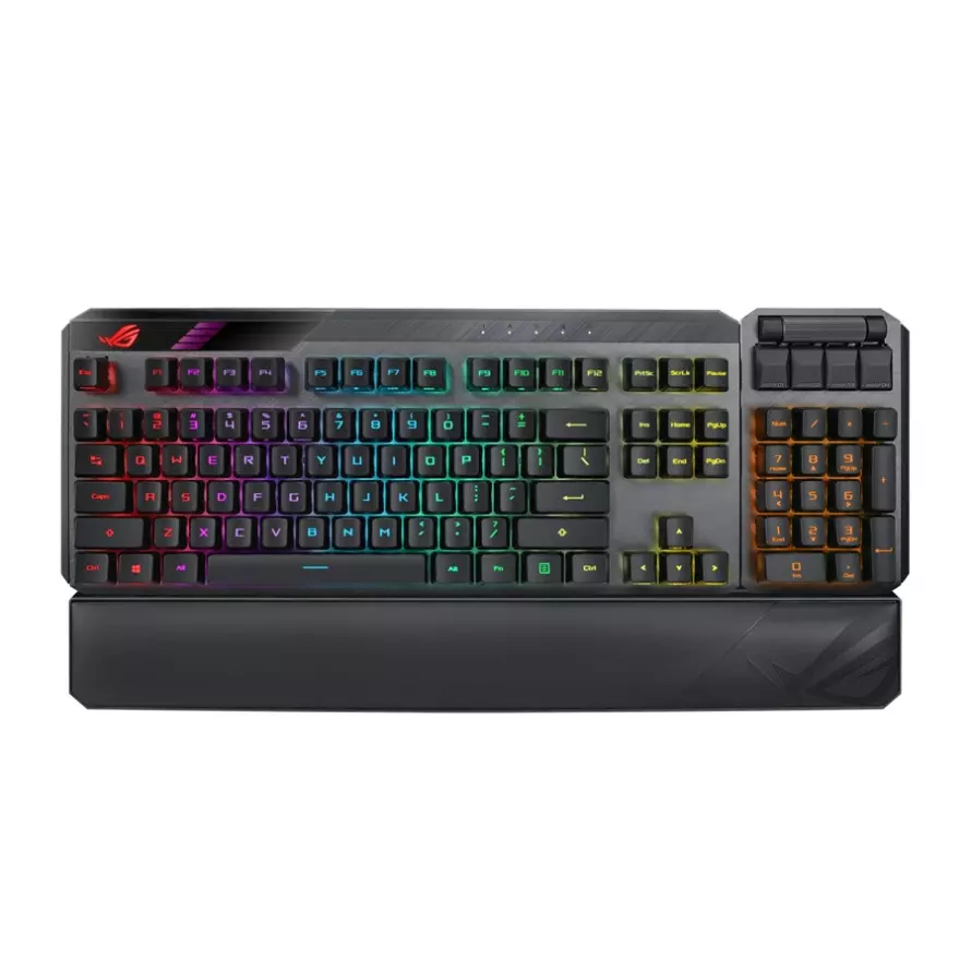 کیبورد بی سیم گیمینگ ایسوس ROG Claymore II Blue Switch