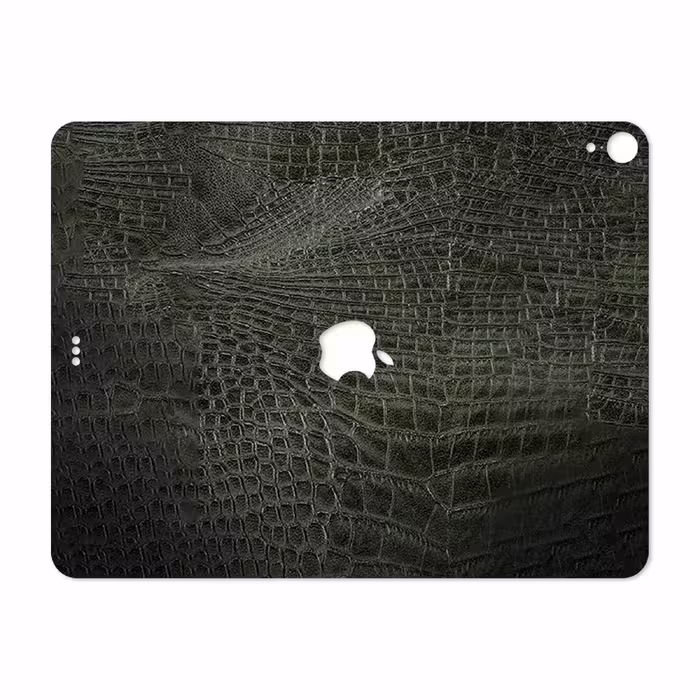 برچسب پوششی ماهوت مدل Green-Crocodile-Leather مناسب برای تبلت اپل iPad Pro 12.9 (GEN 3) 2018 A2014