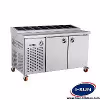تاپینگ زیر فریزر استیل 190 آیسان - فروشگاه آیسان