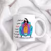 ماگ حس آمیزی طرح لیوان دهنی مدل شراره