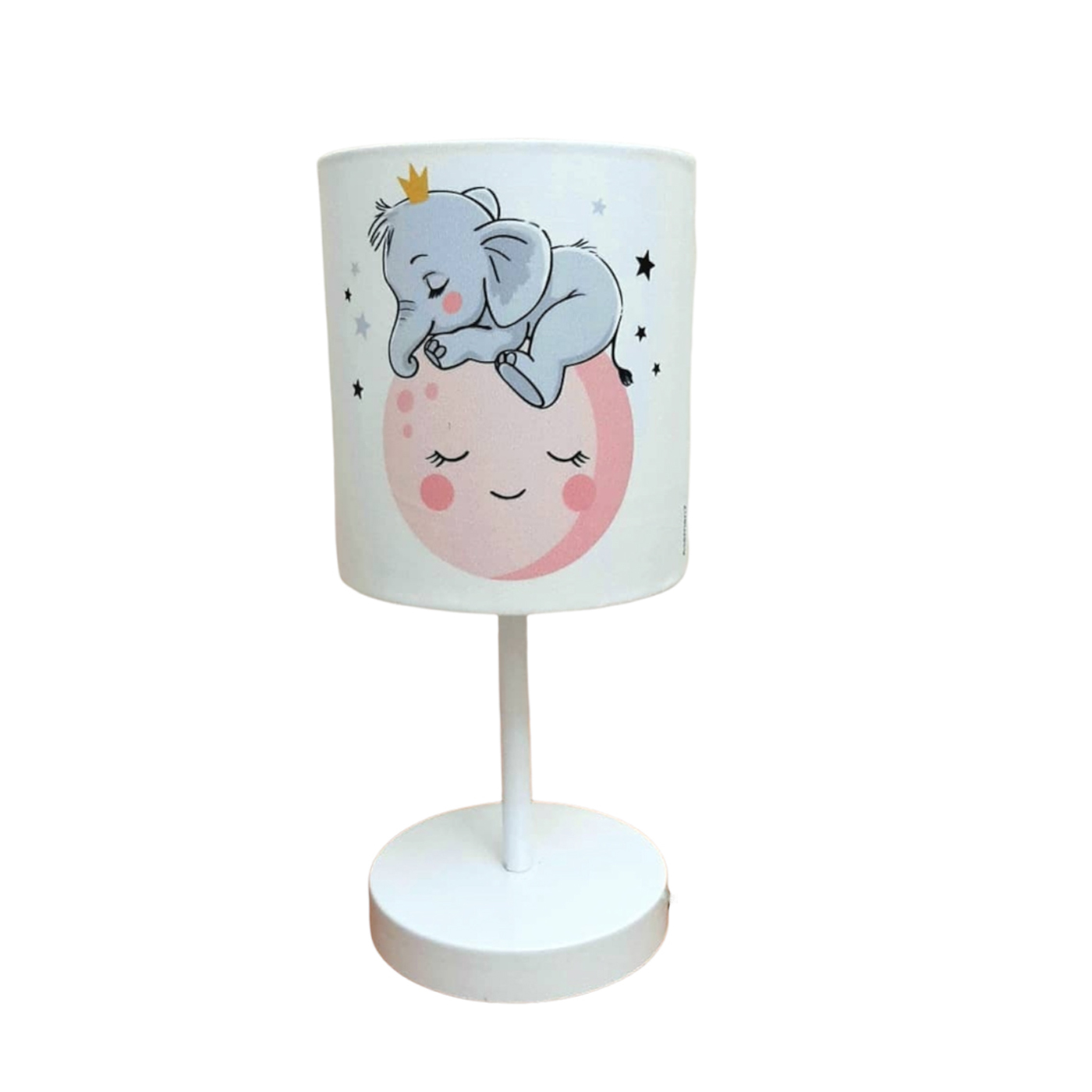 آباژور رومیزی کودک مدل فیل و ماه کد A-113