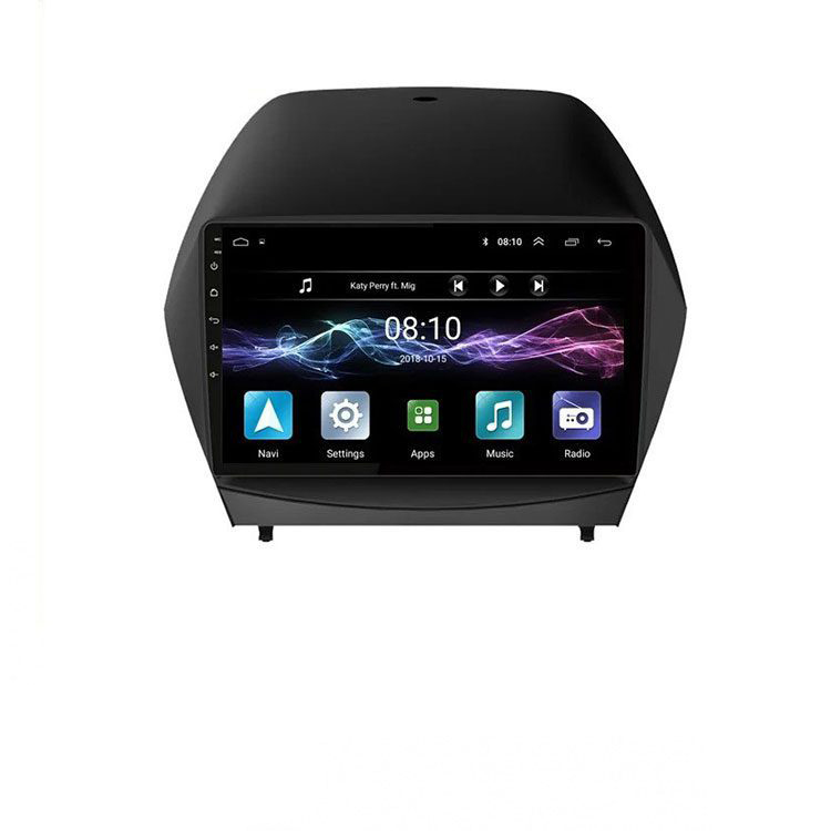 مانیتور اندروید هیوندای توسان ix35 نویکس سری T300 QLED اپل کارپلی
