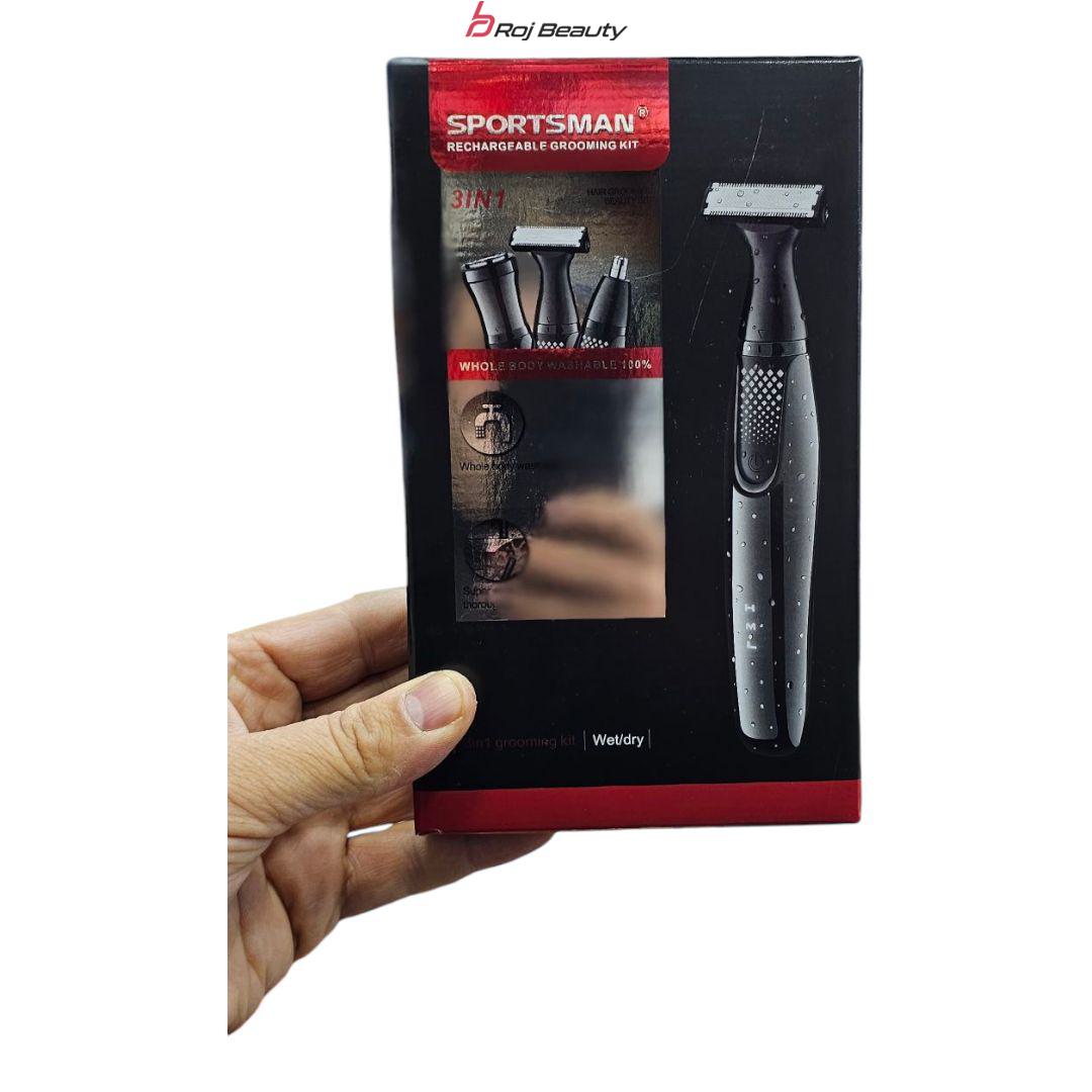 ماشین اصلاح بادیگروم  ژیلت سپرت من 3کاره ضد اب