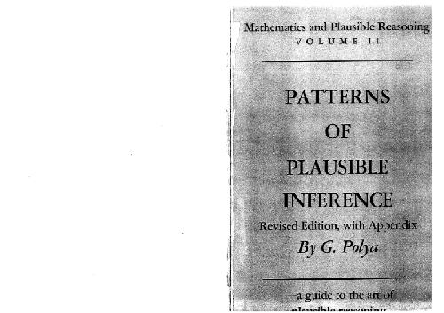 خرید و دانلود نسخه کامل کتاب Mathematics and Plausible Reasoning: Patterns of Plausible Inference